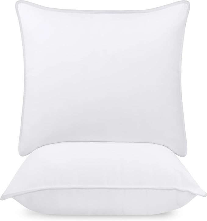 Utopia Bedding Pillow (Lot de 2), 65 x 65 cm, Oreiller de Sommeil, Coussin Respirant et Doux (Bla... | Amazon (FR)
