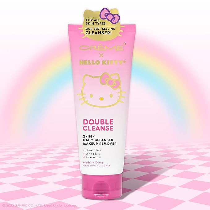 The Crème Shop x Hello Kitty Double Cleanse 2-In-1 Facial Cleanser | Amazon (US)
