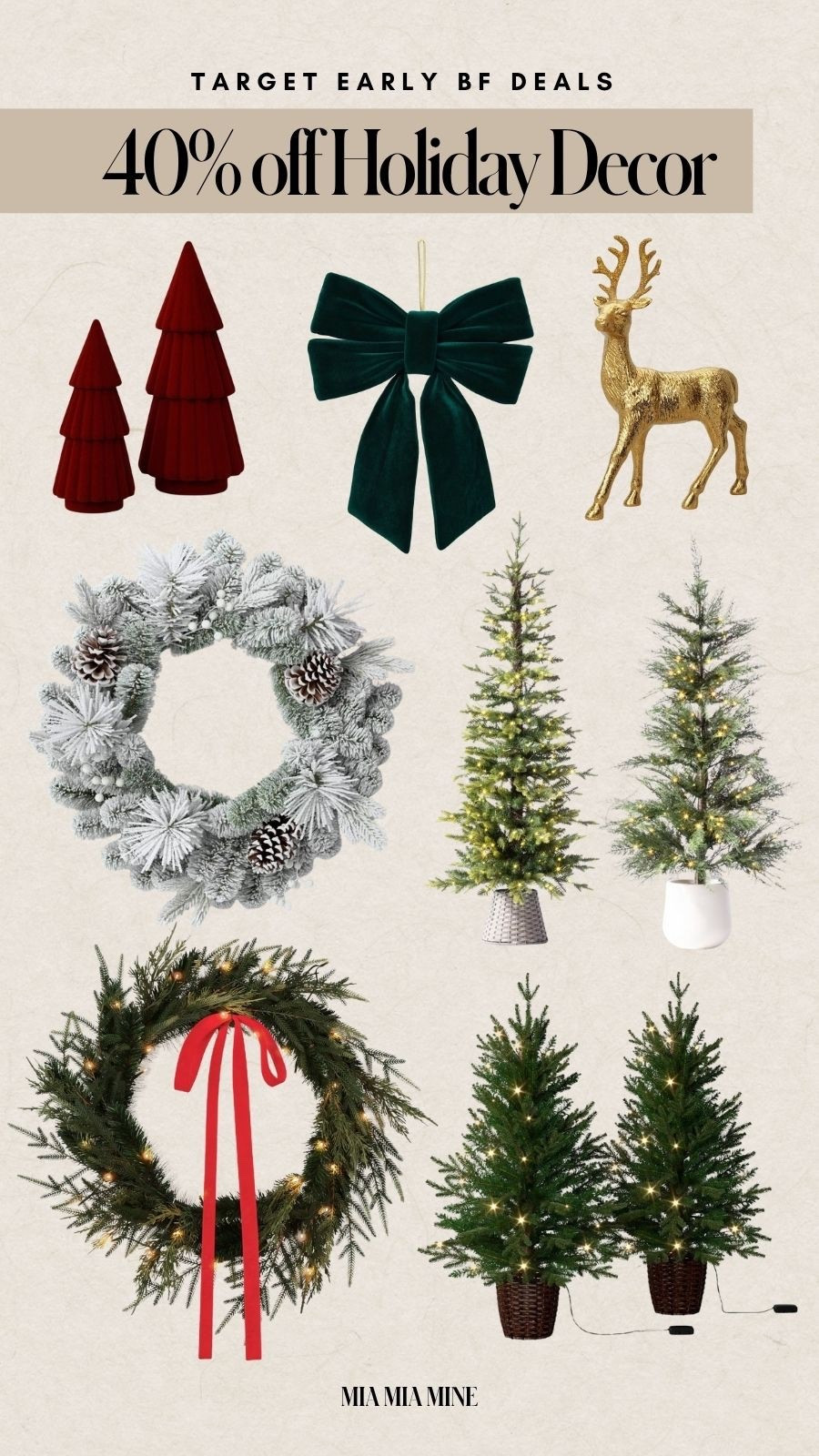 Target Black Friday deals
Save 40% off Christmas decor and holiday decor

#LTKHoliday #LTKFindsUnder100 #LTKSaleAlert