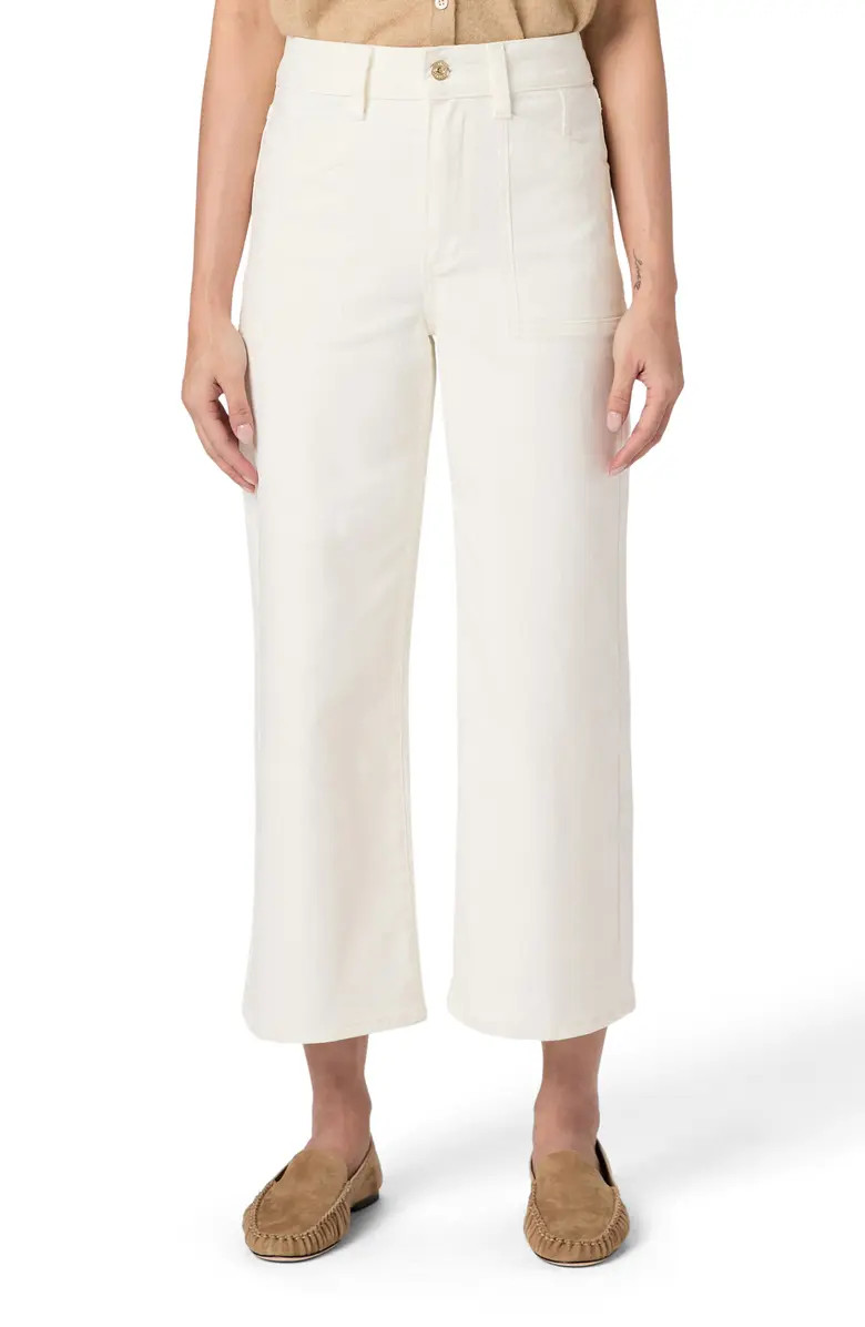 Anessa High Waist Ankle Wide Leg Jeans | Nordstrom