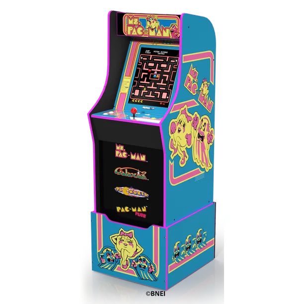 Ms Pacman Arcade Machine with Riser, Arcade1Up | Walmart (US)