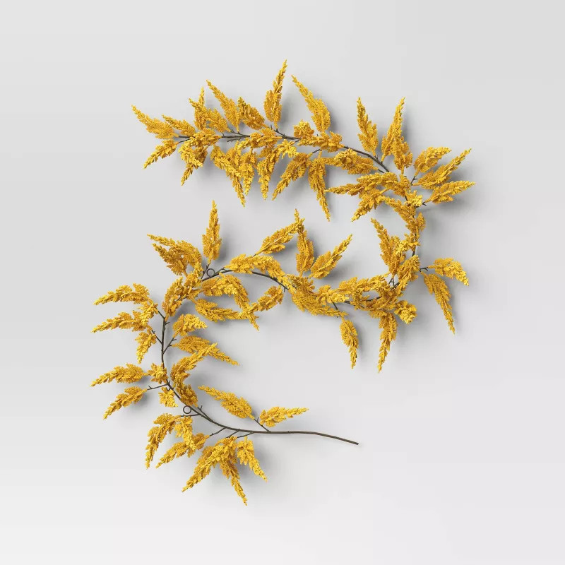 Goldenrod Garland Yellow - Threshold™ | Target