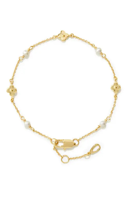 Ana Luisa Flower Bracelet - Hannah Bracelet in Gold at Nordstrom | Nordstrom
