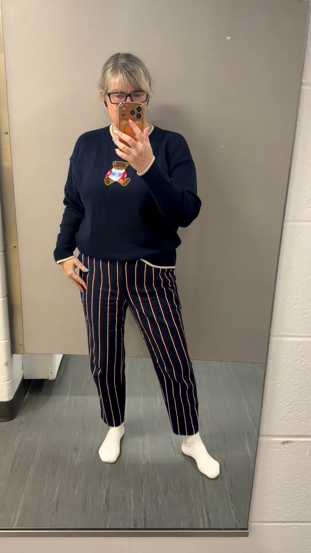 Real life style in an over 60 midsize woman. After the gym this is what we do 

#LTKgrwm #LTKOver40 #LTKMidsize