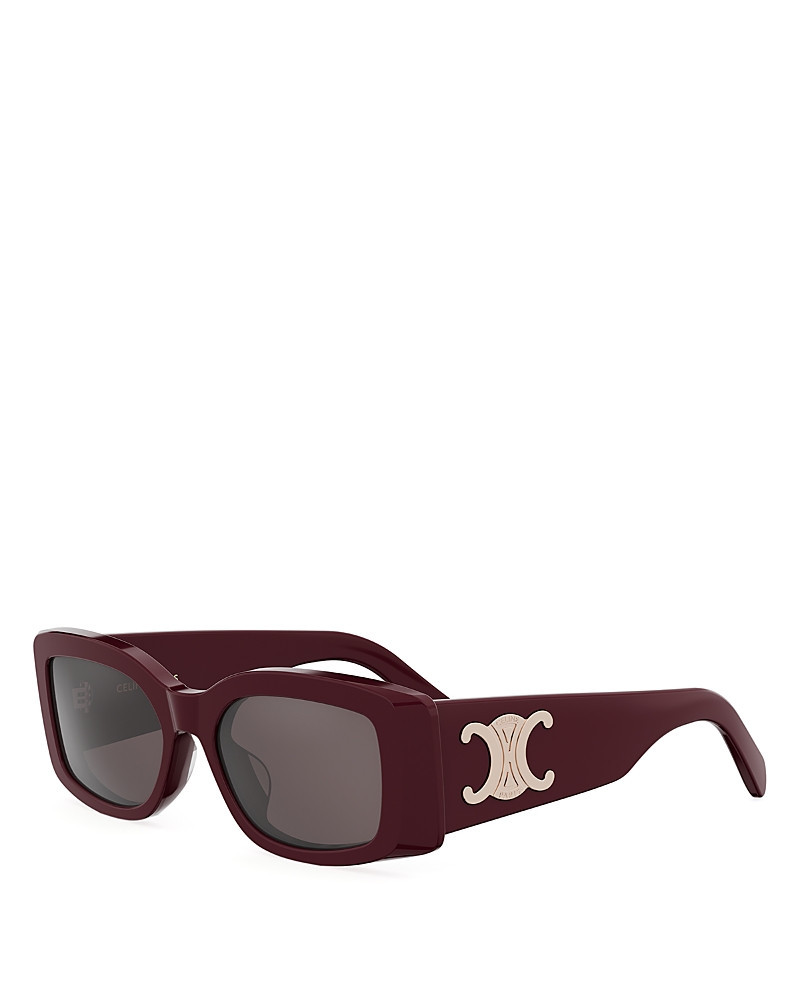 Celine Maxi Triomphe Rectangle Sunglasses, 53mm | Bloomingdale's (US)