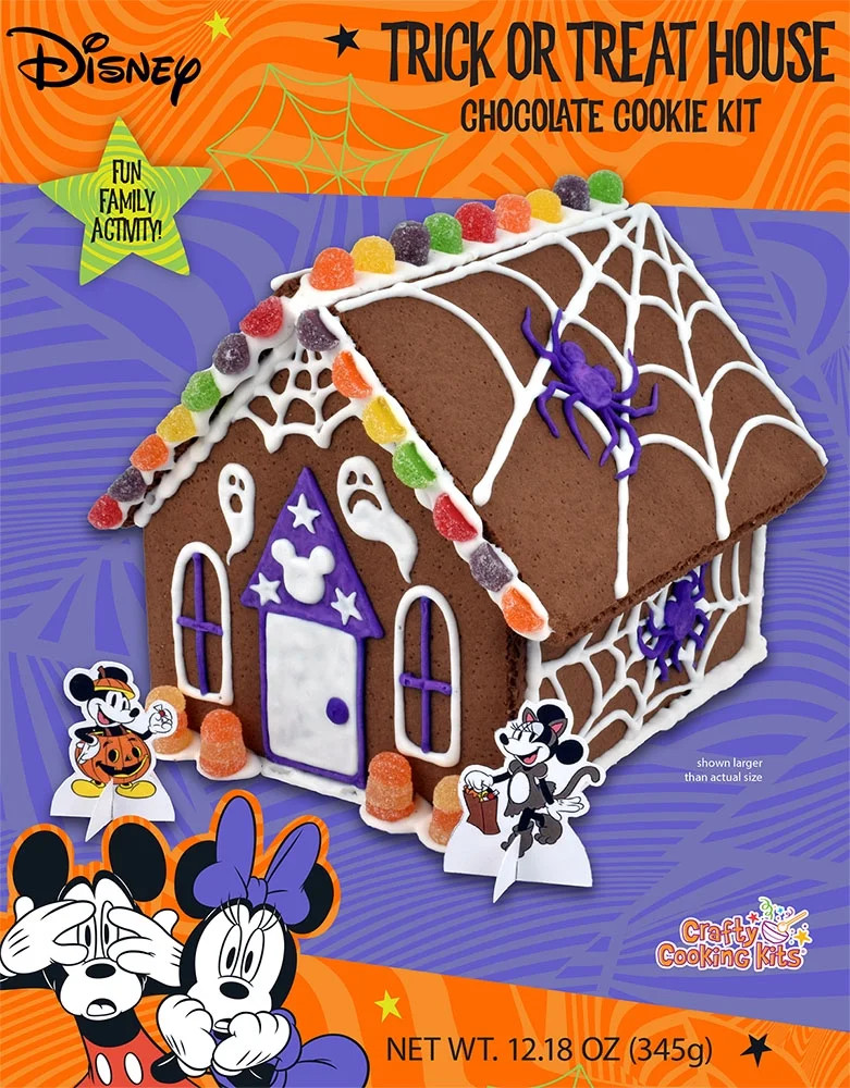 Disney Mickey and Minnie Trick or Treat House Chocolate Cookie Kit | Walmart (US)