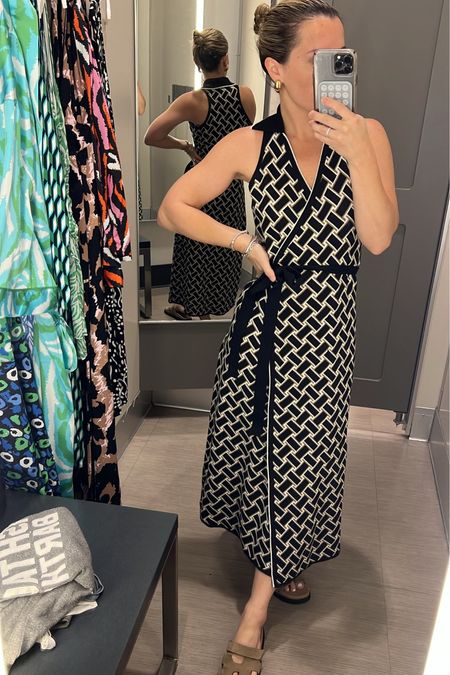 The quality on this DVF x Target dress is so good! 

Run and get this one! 

Wearing a size Small. Linking other black dresses from the Target x DVF collaboration. 

Easter dress, black dress, wrap dress, target dress, vacation dress, work dress 

#LTKfindsunder50 #LTKworkwear #LTKstyletip