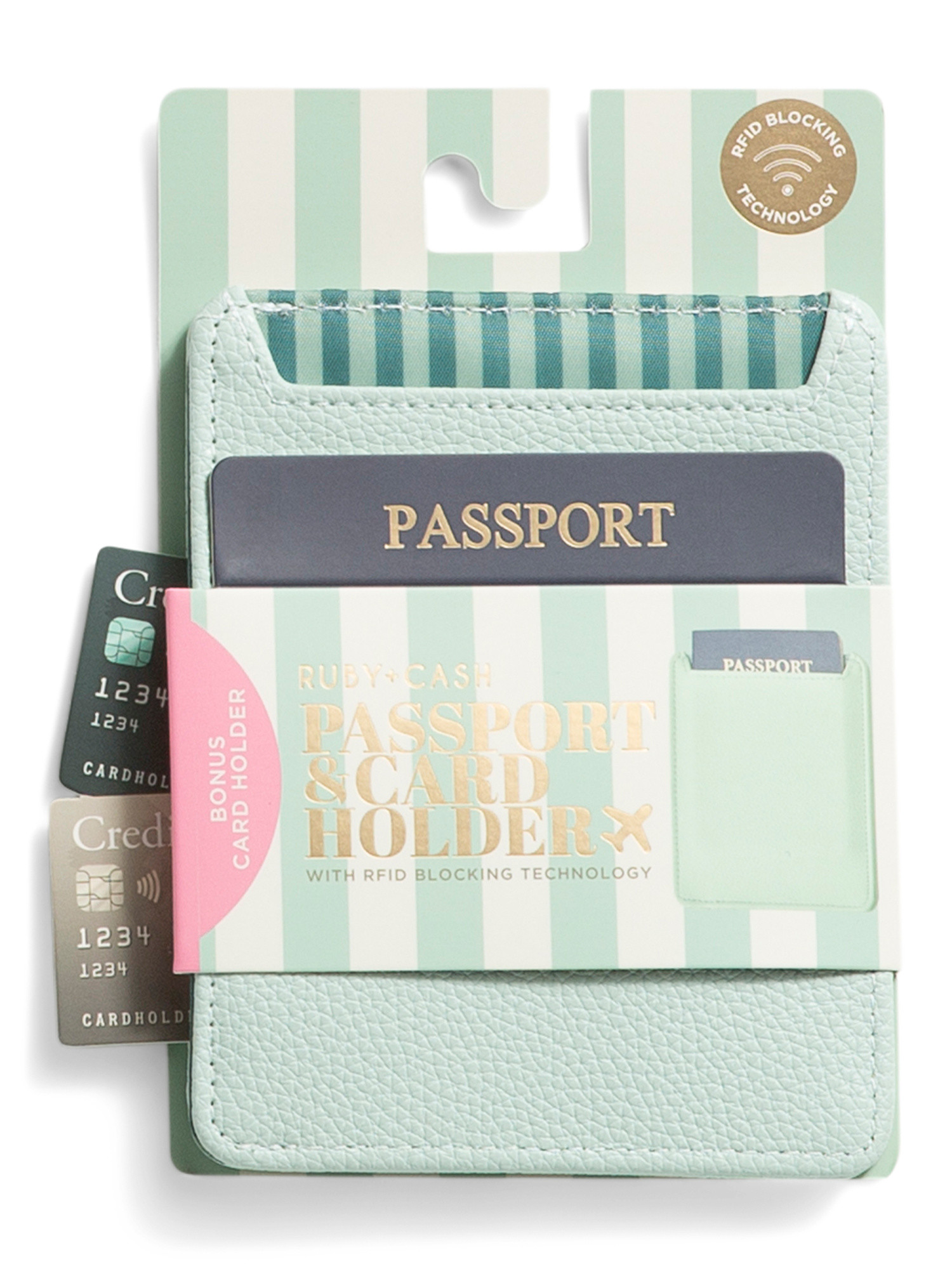 Rfid Sleeve Passport And Card Holder | TJ Maxx