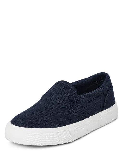 Toddler Boys Uniform Slip On Sneakers - tidal | The Children's Place