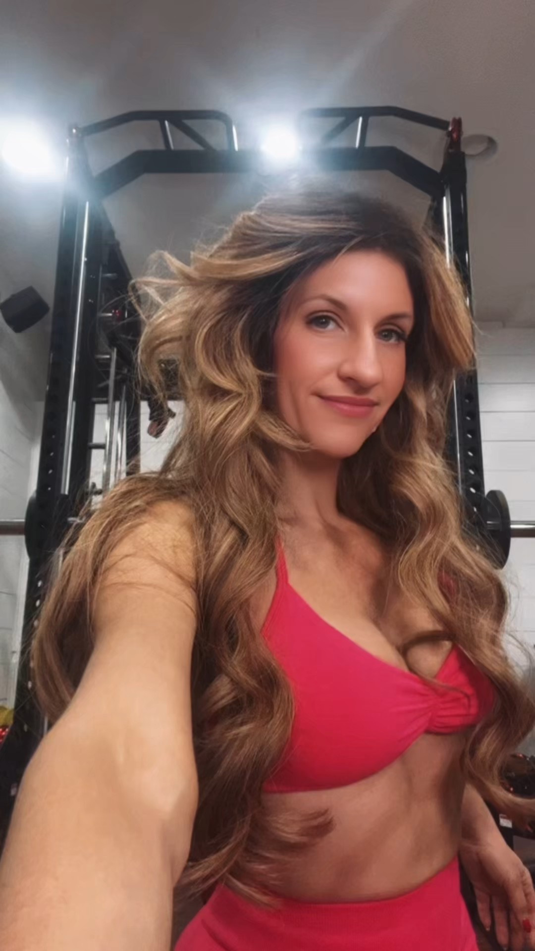 Pink gym set from Amazon that fits like a dream. The Aurola seamless set is squat proof, stretchy, and super flattering on curves. I am wearing size XS and I am 5’1 and 118 pounds with a 25.5 inch waist. This set stays put during squats, hip thrusts, and deadlifts which is why it is one of my favorites. Perfect for weightlifting, glute training, and everyday workouts

#LTKootd #LTKActive #LTKfitnessgoals