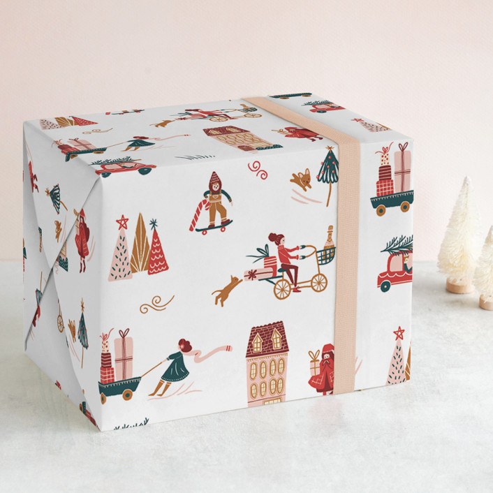Holiday Season Wrapping Paper Sheets | Minted