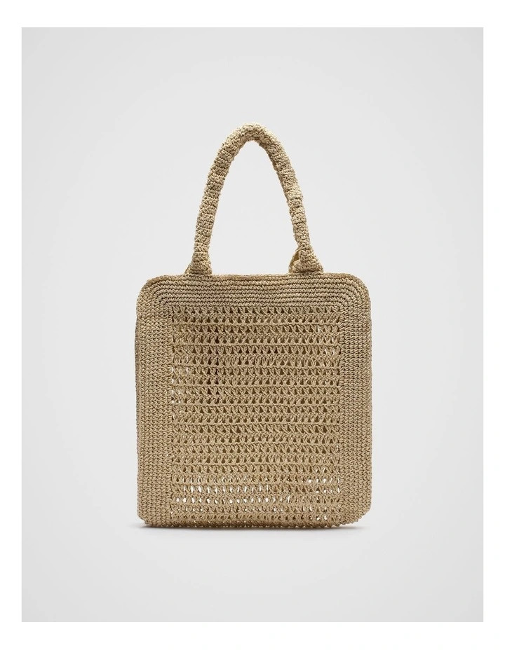 Seed HeritageCrochet Straw Tote in Natural | Myer