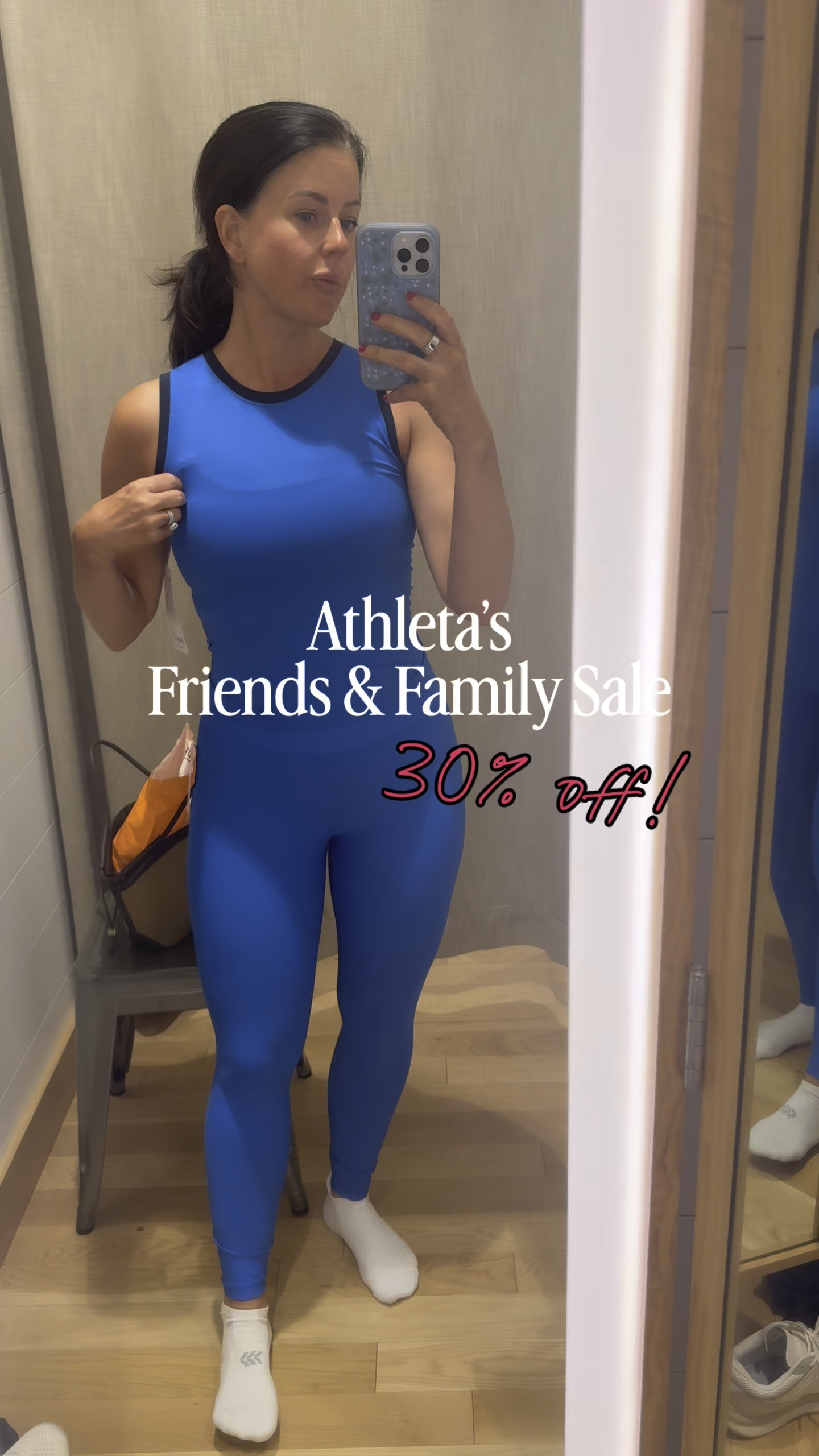 Athleta Faves! This blue is GORGEOUS! 

In mediums in bottoms, medium in bra, small in tops. 

Love that this bra has adjustable straps. 

For reference I’m 5’5” normally size 4 or small on top. Size 6-8 or medium on bottom 

#LTKActive