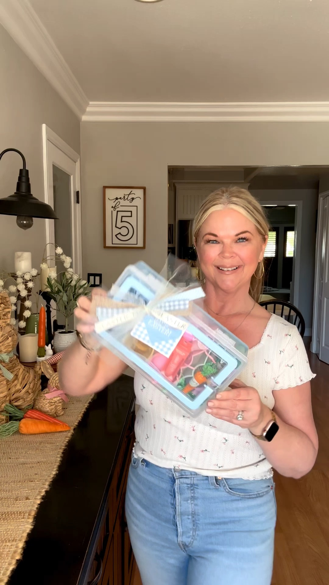 Tween girls & up Easter gift idea. Instead of a basket this year, this bunny box is SO cute! Fill it up with a little Spring & Easter fun & you are set. Join me for more gift ideas🐰

#LTKSeasonal #LTKmomlife #LTKstorytime