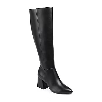 Journee Collection Womens Landree Block Heel Riding Boots | JCPenney