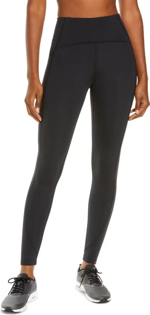 Zella Run High Waist Pocket Performance Ankle Leggings | Nordstrom | Nordstrom