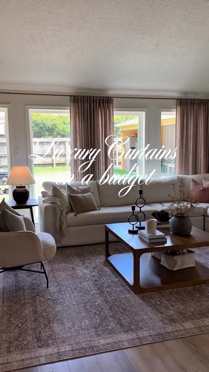 My favorite curtains are on sale for PRIME DAY!! If you have been in the hunt for luxury pinch pleated curtains but without the price tag, I GOT YOU!! 

These @twodrapes curtains are THE BEST!! Each set comes with 2 panels, back tabs, AND ring hooks! 

Color: Burlywood Birch

#curtains #amazonfind #primeday #primedaydeals