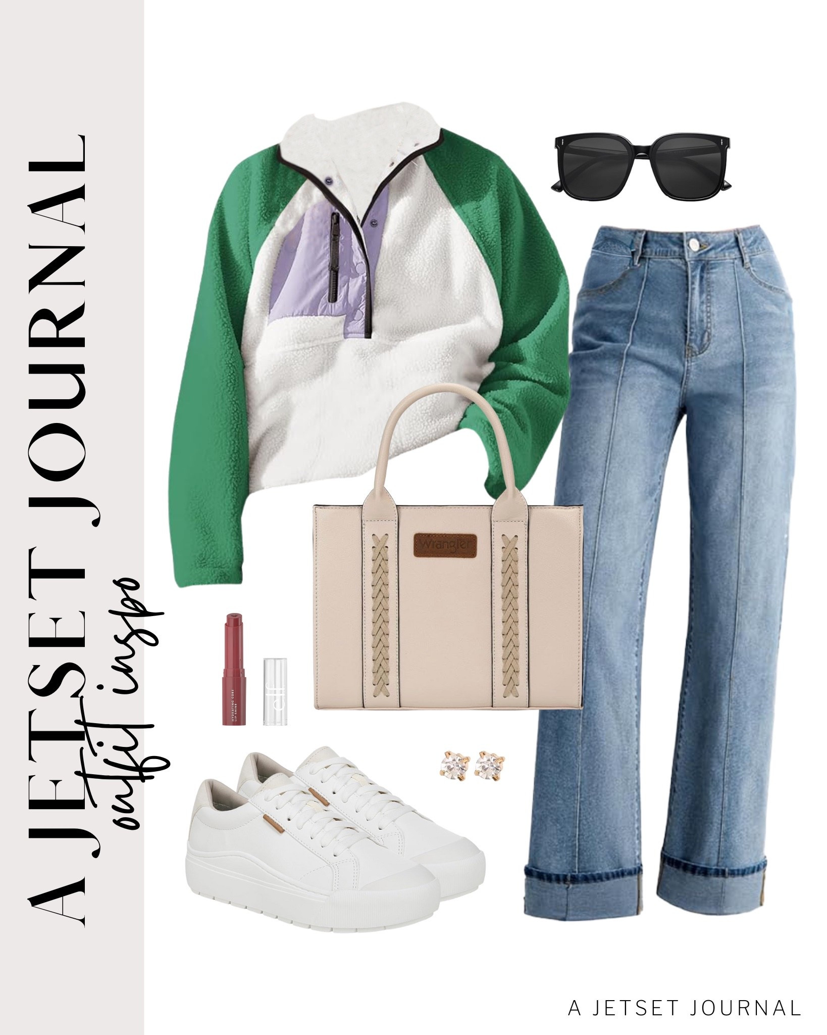 I'm loving this cozy sweater, perfect for any casual outfit. Pair it with these cool sunglasses and you're good to go!
sherpa pullover sweater, white sneakers, elf lip shine, weekend style, fall fashion, beauty must have, Amazon finds, comfy outfit, functional bag, affordable style, seasonal favorites, fall outfit idea

#LTKU #LTKSeasonal #LTKFindsUnder50