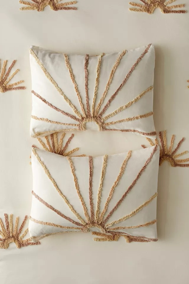 Sun Tufted Sham Set | Urban Outfitters (US and RoW)