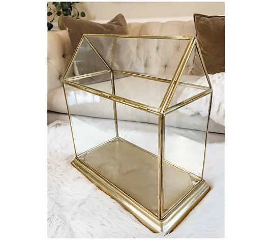 Simply Stunning 15" Holiday Terrarium by Janine Graff - QVC.com | QVC