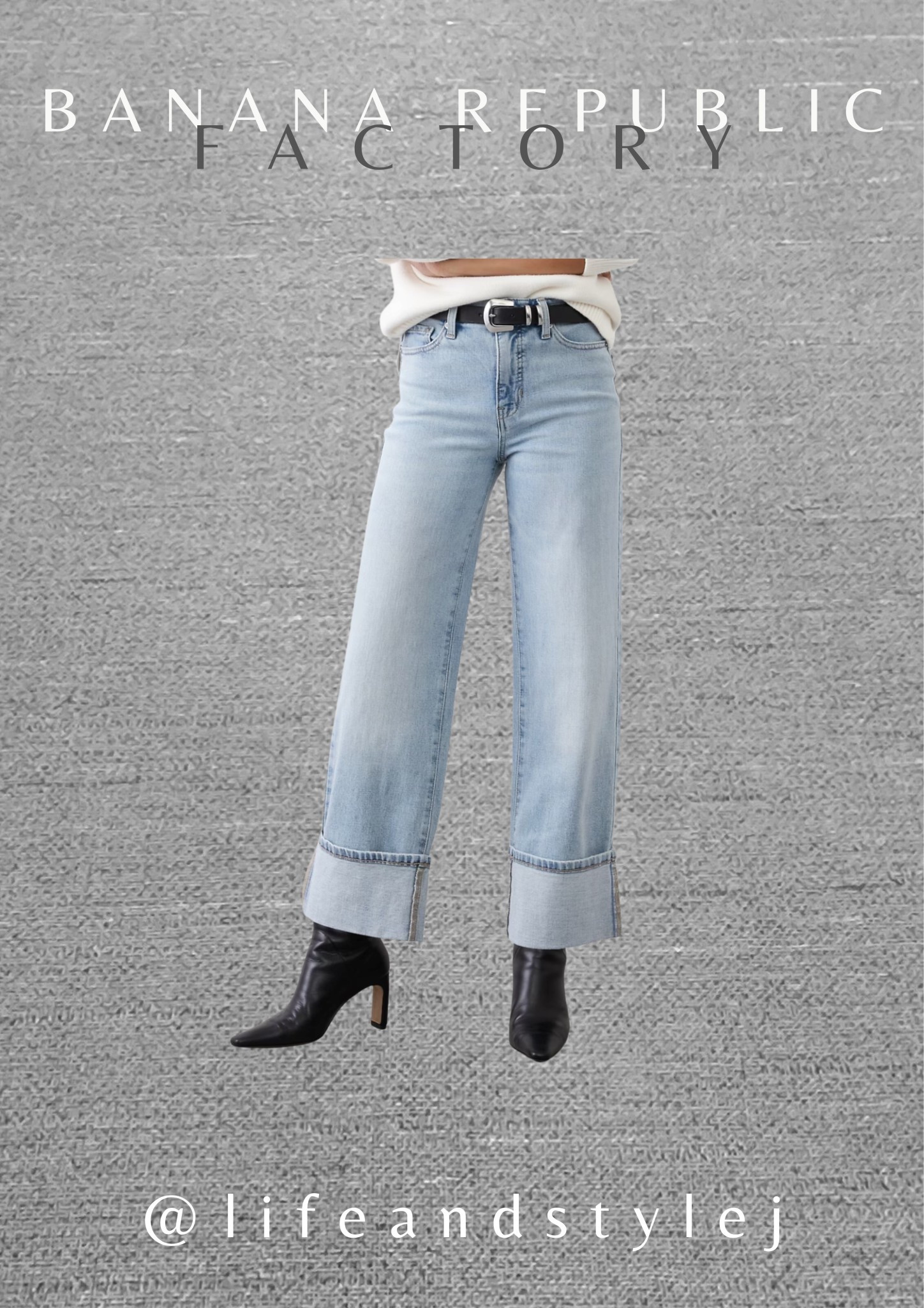 The Banana Republic Factory straight high rise jean is a winter wardrobe essential for midlife style with a modern edge. Style with a chunky knit, a tailored coat, and ankle boots for warmth and polish that feels timeless, confident, and effortlessly ageless. #midlifefashion #agelessstyle #winterwardrobe #straightlegjeans #timelessstyle 

#LTKSeasonal #LTKOver40 #LTKSaleAlert