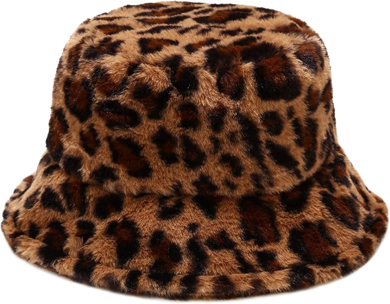 XYIYI Furry Bucket Hat Fluffy Winter Warmer Fisherman Cap for Women | Amazon (CA)