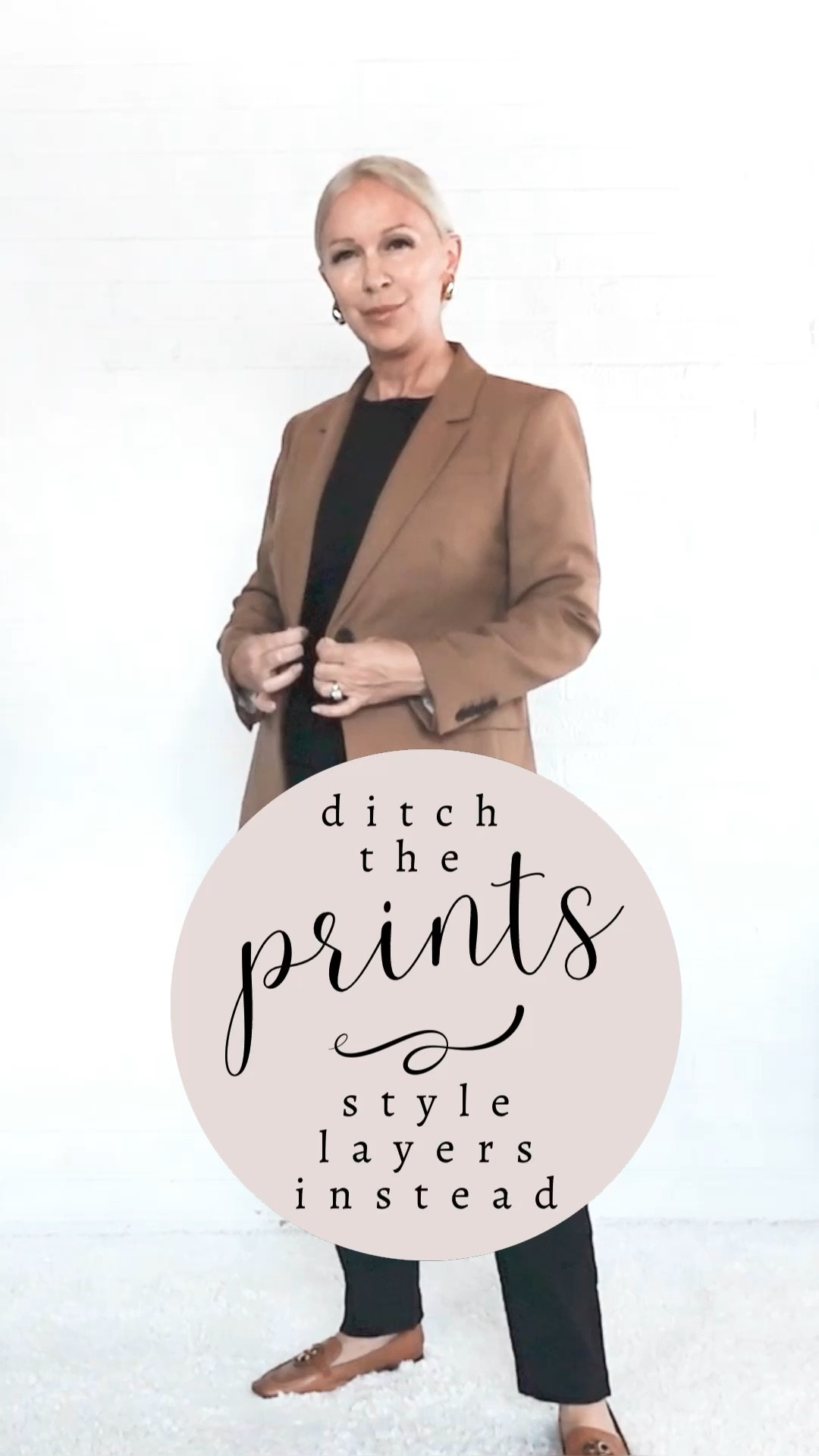 Ditch the Prints: Style Layers Instead.
In today’s outfits, I am showing you how to style outfits with depth, dimension, and interest…without the use of prints.  Instead, style layers to create stylish and sophisticated looks. Layers need not be heavy and can be used in all four seasons.  

#LTKSeasonal #LTKStyleTip #LTKOver40