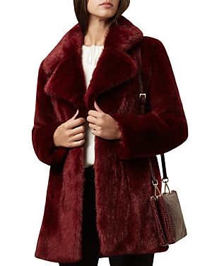Hobbs London Bethany Faux-Fur Coat | Bloomingdale's (US)