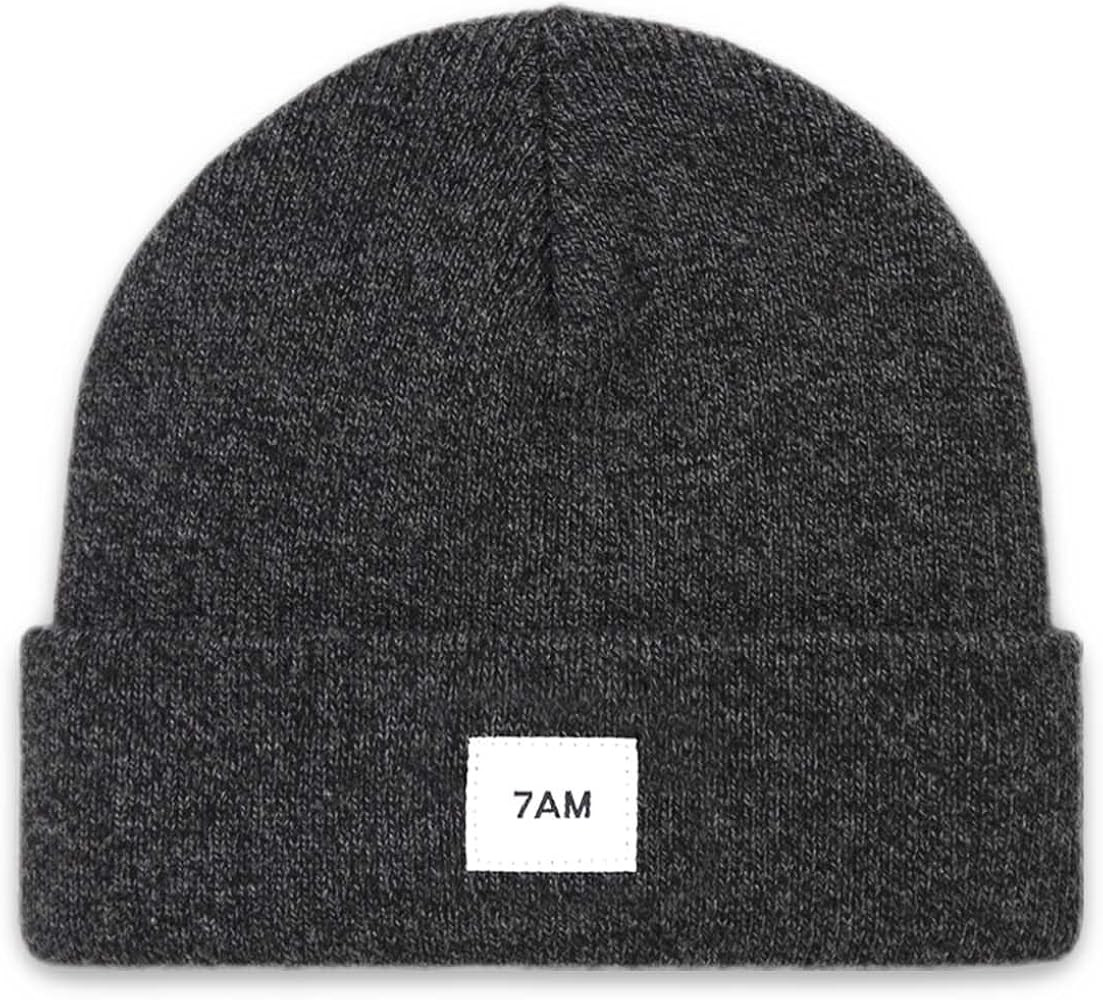 7AM Enfant Baby Beanie Hat - Unisex Kids Warm Winter Hat, Soft & Cozy Heathers Ribbed Design, Com... | Amazon (US)