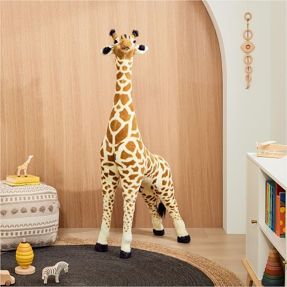 Jumbo Giraffe Plush, WE Kids | West Elm (US)