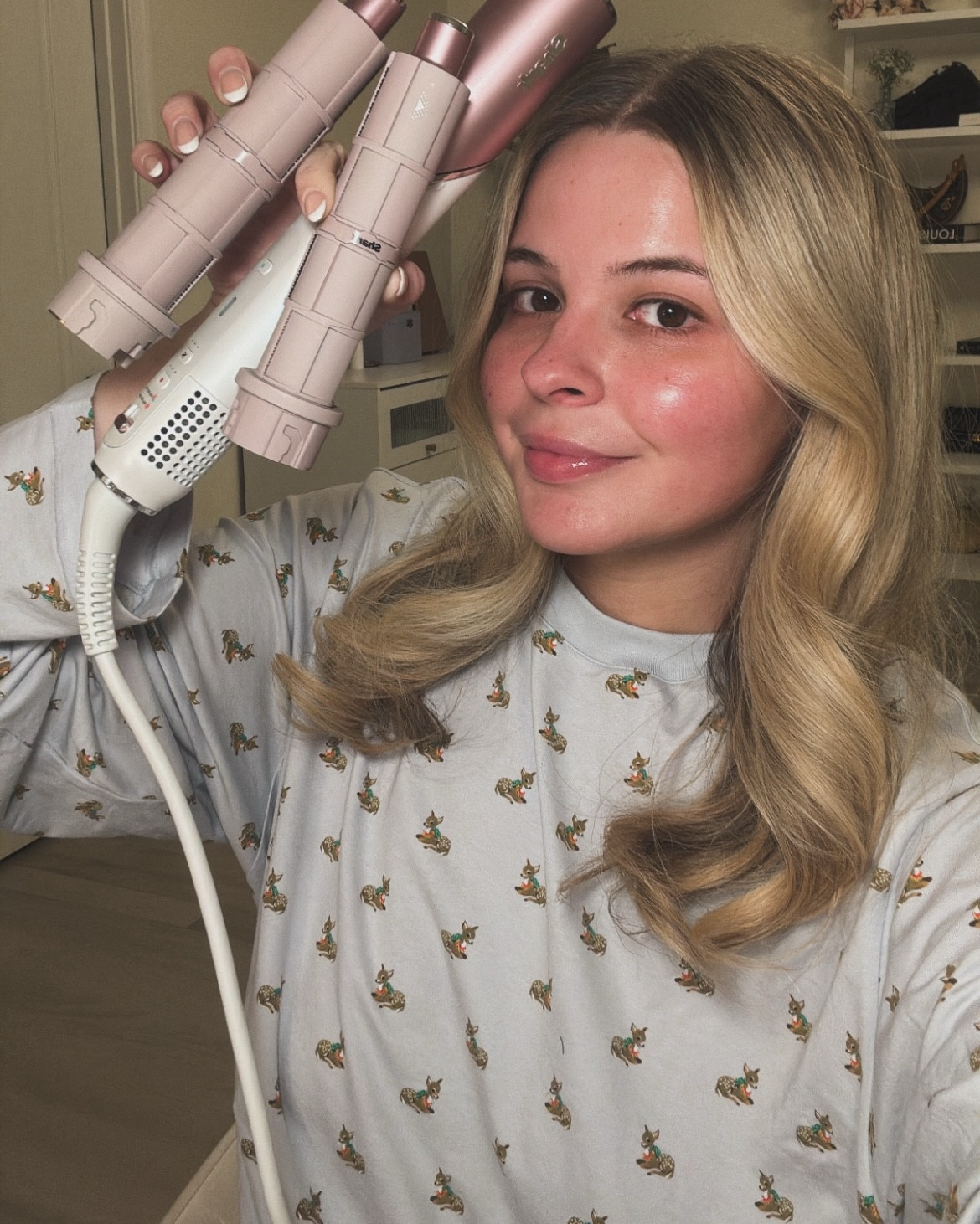 Such a good blowout tool and cheaper than the Dyson!!

guys my hair is naturally straight & super fine so it NEVER holds a blowout so this tool just changed my life 😩

#LTKBeauty #LTKHoliday #LTKGiftGuide