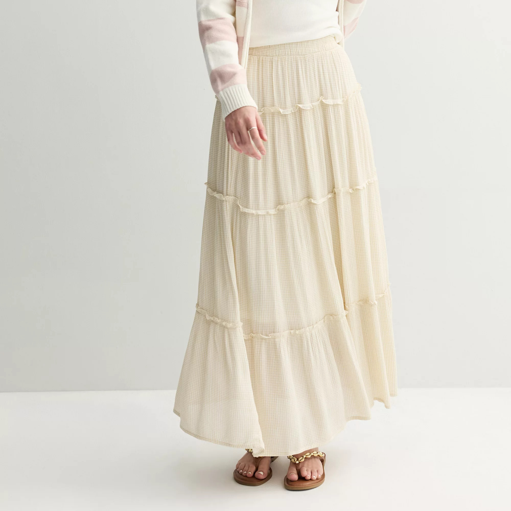 Juniors' SO® Multi Tiered Maxi Skirt | Kohl's