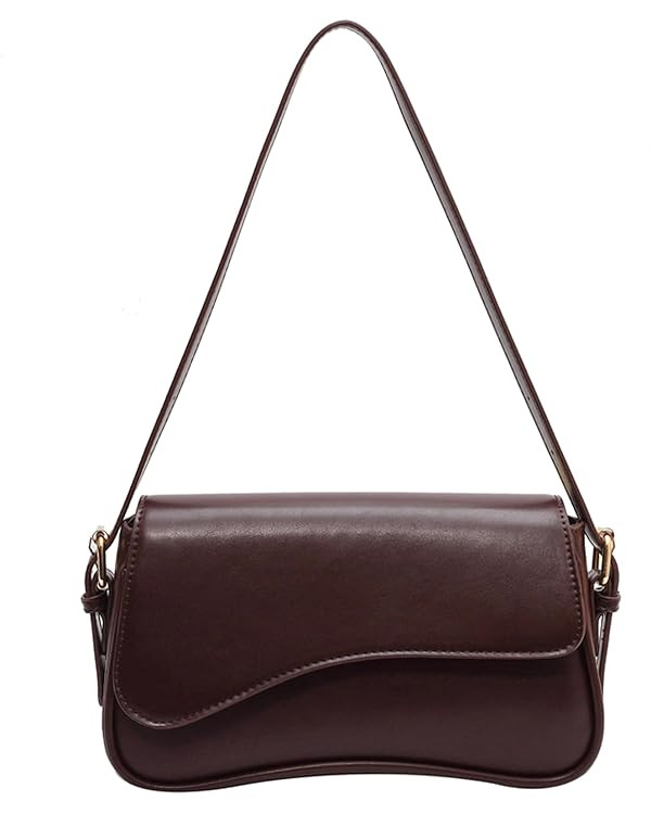 Small Shoulder Bags for Women,Crossbody Purses,Retro Vegan Leather Tote Handbag, Clutch Hobo Purs... | Amazon (US)