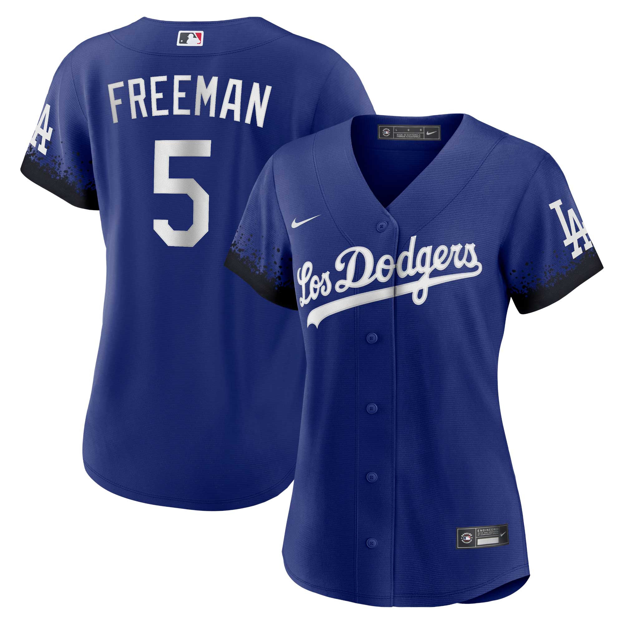 Women's Los Angeles Dodgers Freddie Freeman Nike Royal City Connect Replica Player Jersey | MLB Shop