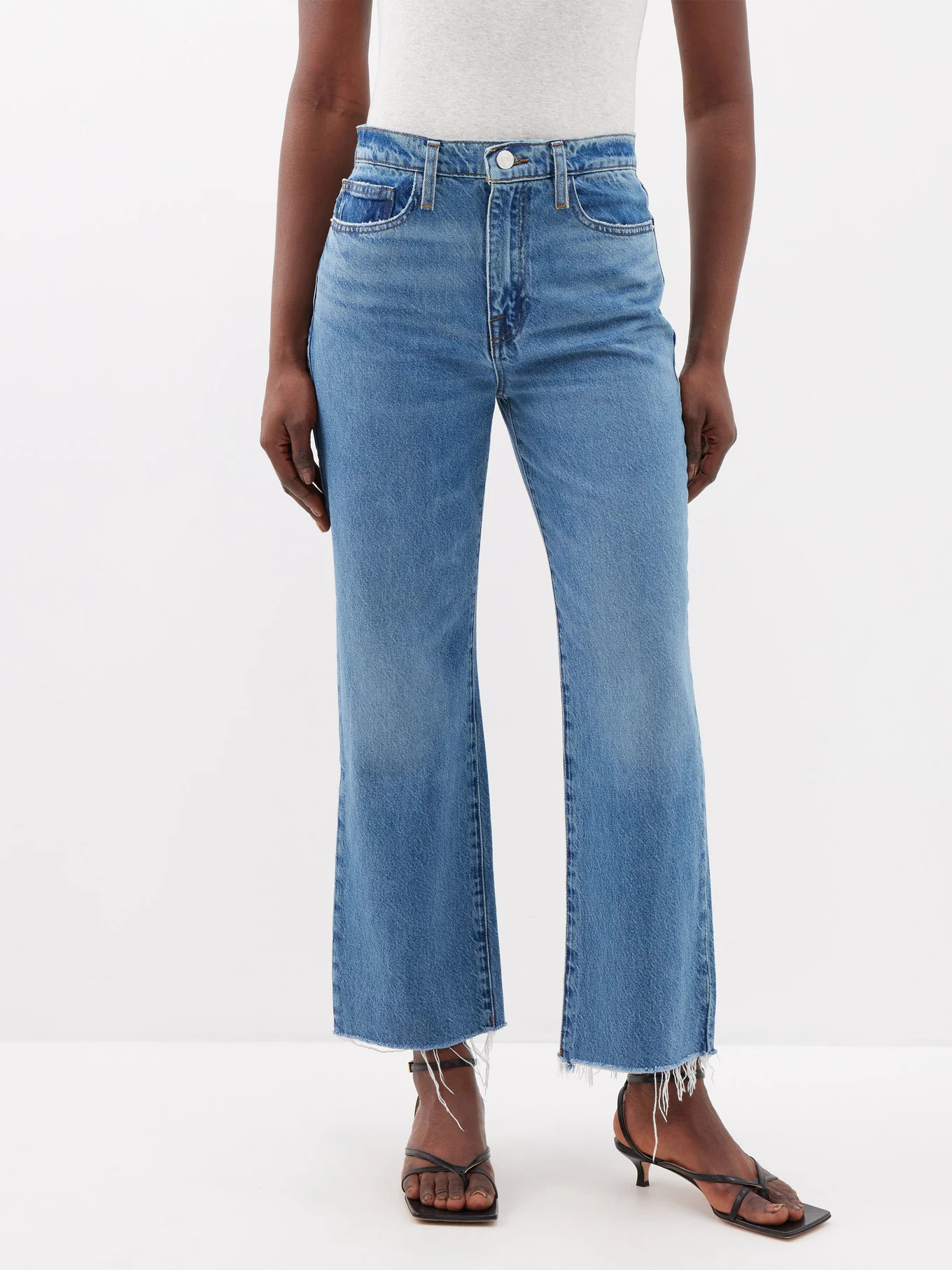 Le Jane cropped jeans | FRAME | Matches (UK)