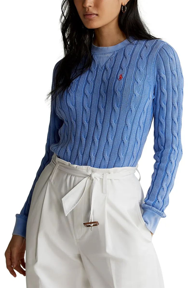 Cable Crewneck Sweater | Nordstrom