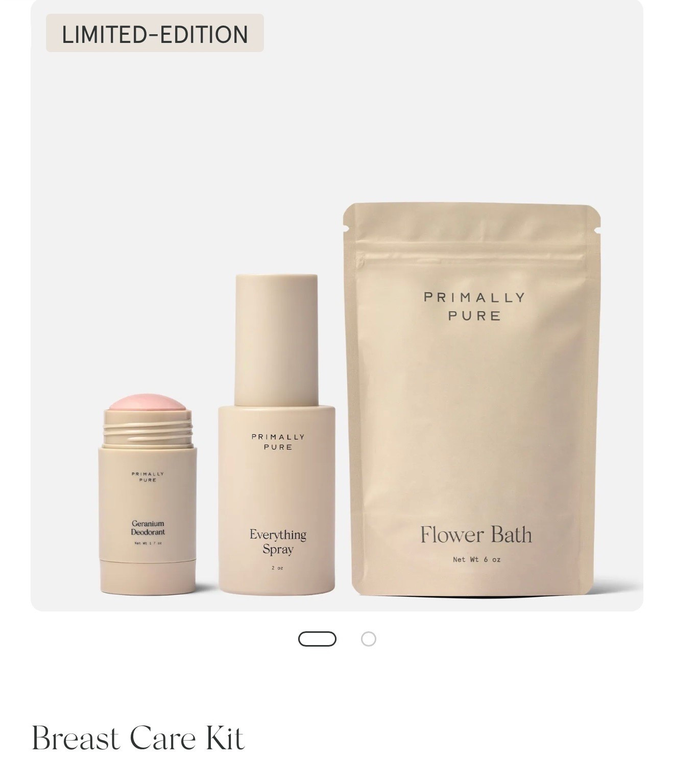 This is my all time favorite skin care non toxic and it smells so good. The best part is the holiday scents are back!!!!  
October is Breast cancer awareness month, get there limited edition pack before it’s gone🥰
