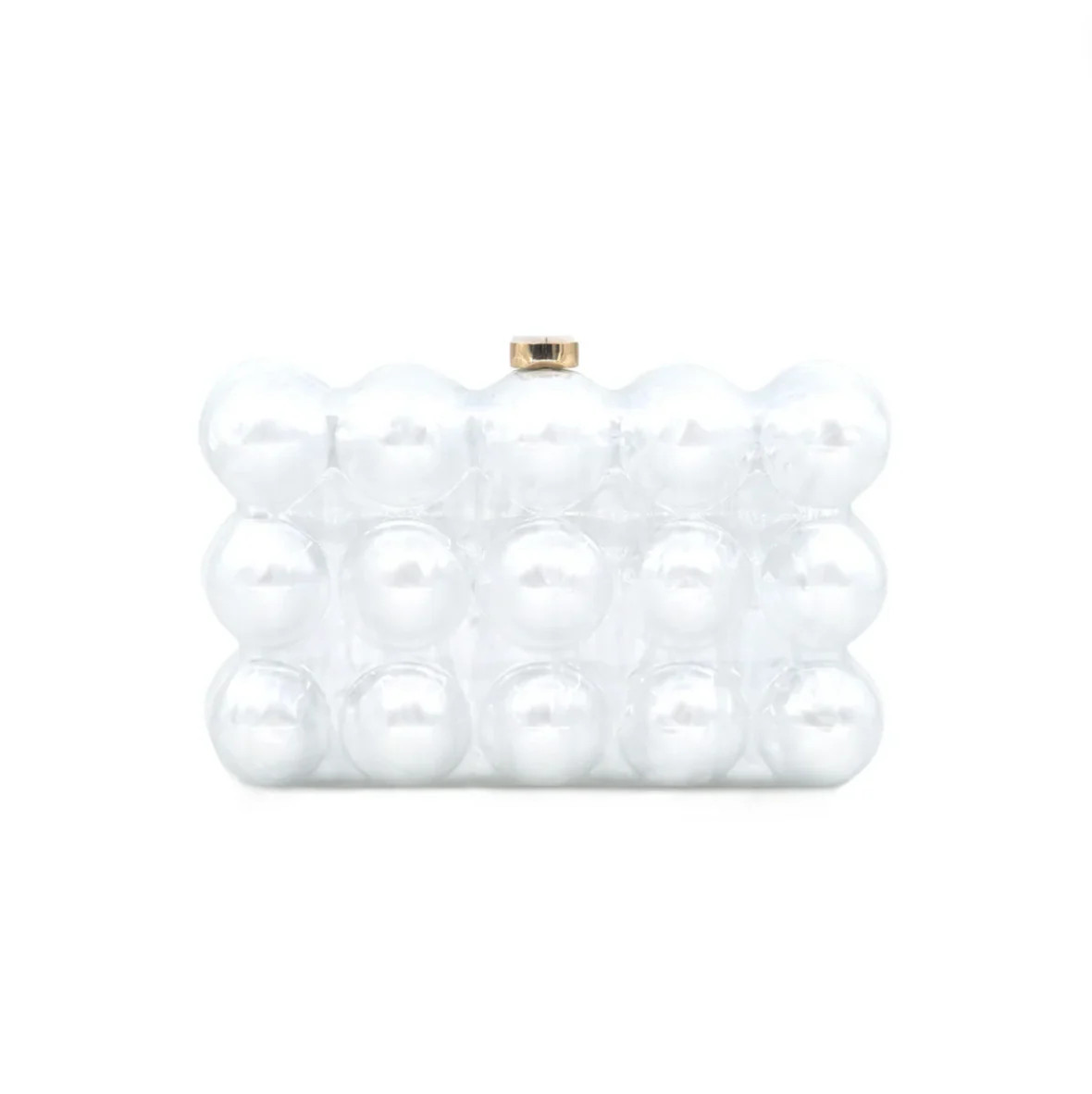 White Acrylic Clutch | Shop Bijou