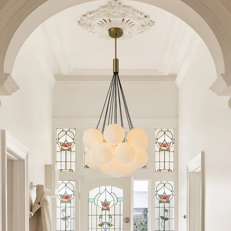 Zarrar 13 - Light Dimmable Globe Chandelier | Wayfair North America