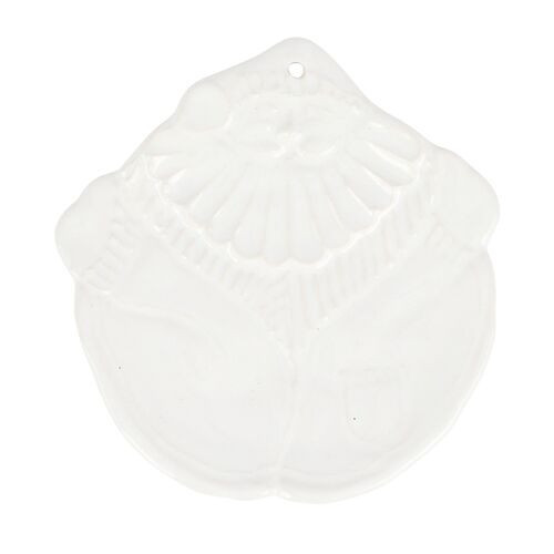 Pietra Natale Figural Santa Ornament - White - VIETRI | One Kings Lane