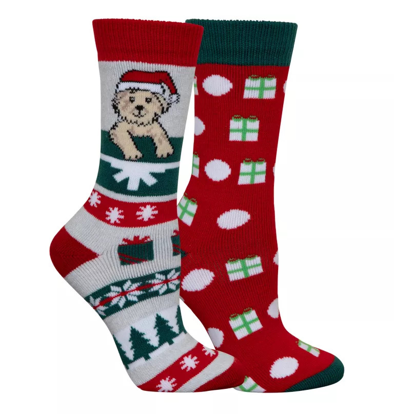 Women's Puppy Love Medium Weight Thermal Socks - 2 Pack | Columbia Sportswear | Columbia Sportswear