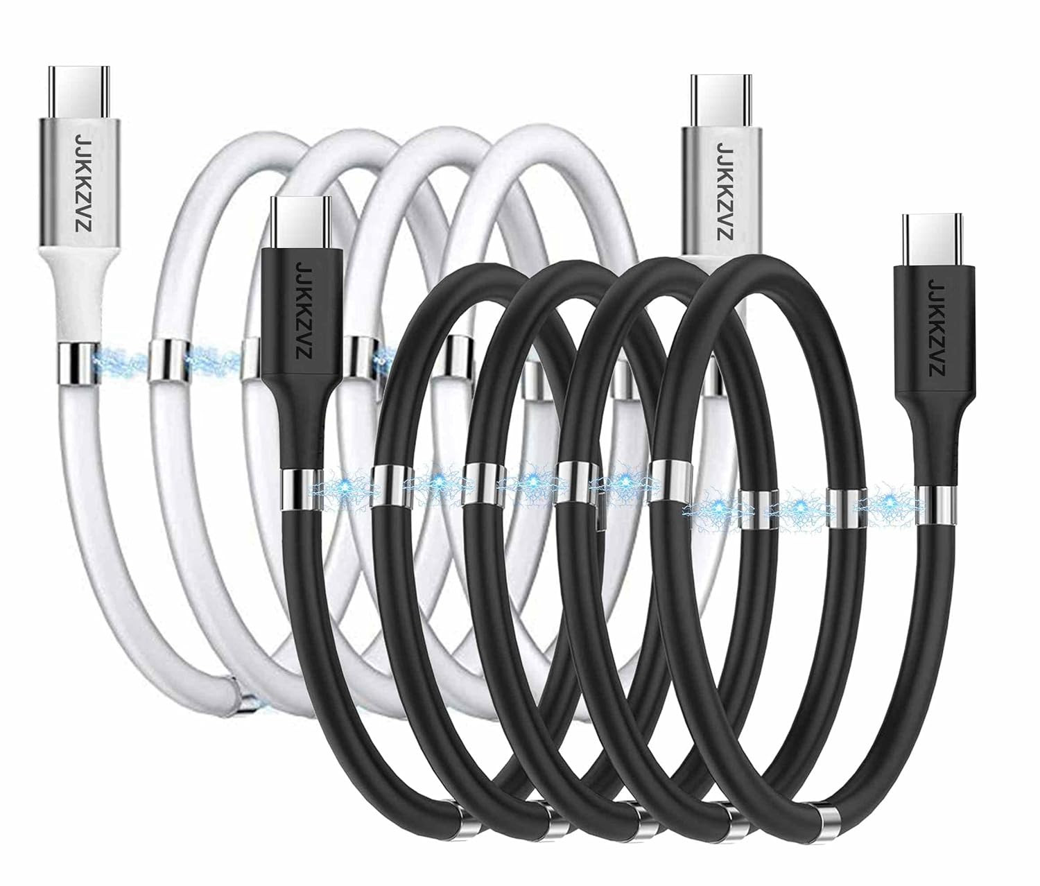 2Pack Upgraded Magnetic USB C to USB C Fast Charging Cable (3ft 60W), Magnetic Charging Cable, US... | Amazon (US)