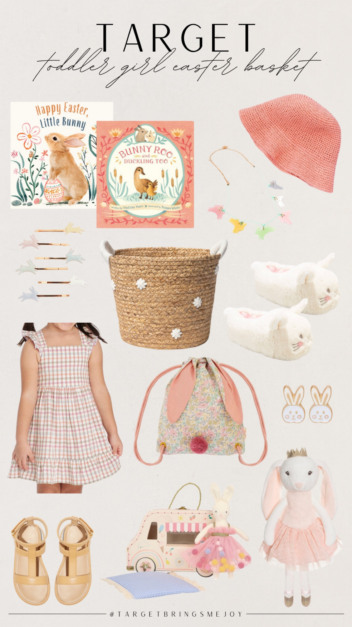 Toddler girl Easter basket gift ideas from Target

#target #targetstyle #targetkids #toddler #toddlergirl #easter #easterbasket #easterbasketgifts #easterbasketideas #easterbunny #targetfinds #targetdeals

#LTKSeasonal #LTKkids #LTKfamily