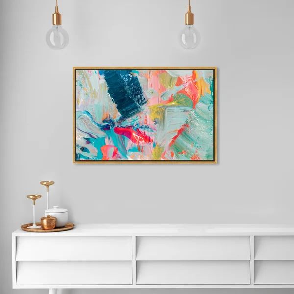 Abstract That Love Feeling - Graphic Art on Canvas | Wayfair North America