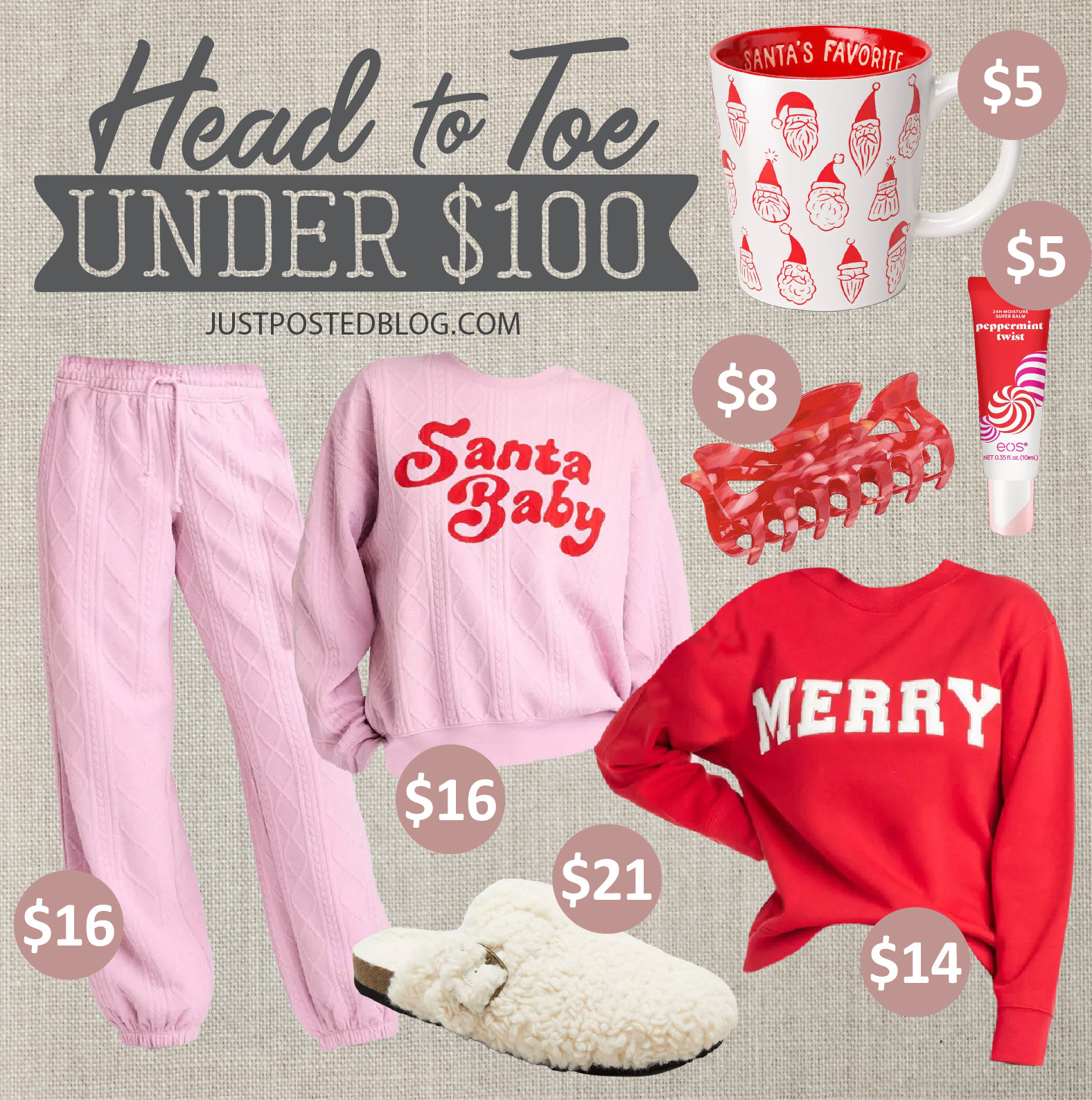 You can pick up this entire look for only $85!!!!!!!! A cute look for Christmas morning!  

 #LTKGiftGuide #LTKHoliday #LTKSeasonal