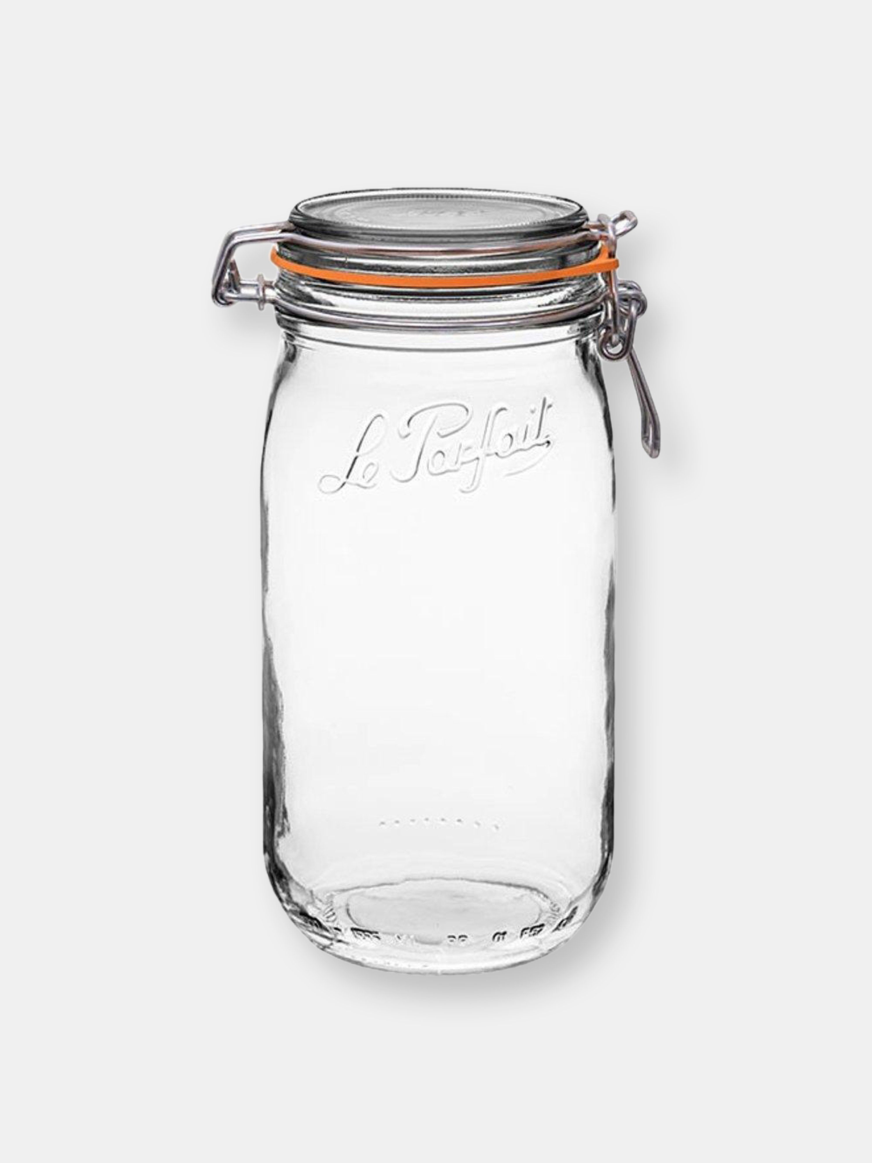 Le Parfait Super Jars - 1.5L (48OZ) / SET OF 3 - Also in: 250ML (8OZ) / SET OF 4, 750ML (24OZ)/ SET  | Verishop