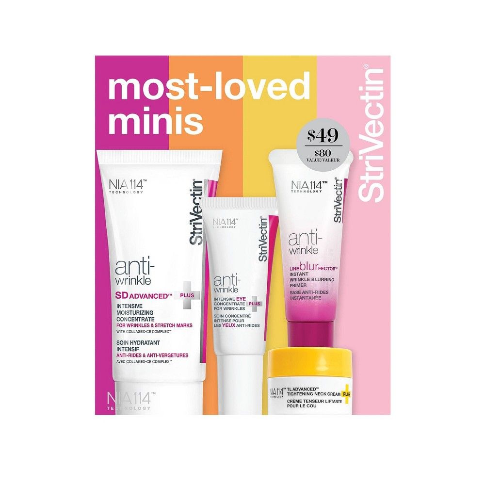 StriVectin Most Loved Minis - 4pc - Ulta Beauty | Target