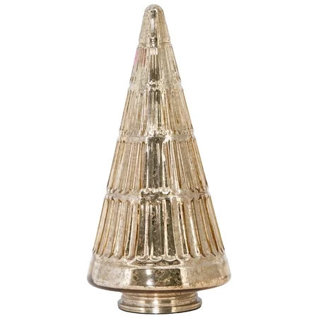 My Texas House Glass Tree, 12 Inch, Gold, Christmas | Walmart (US)