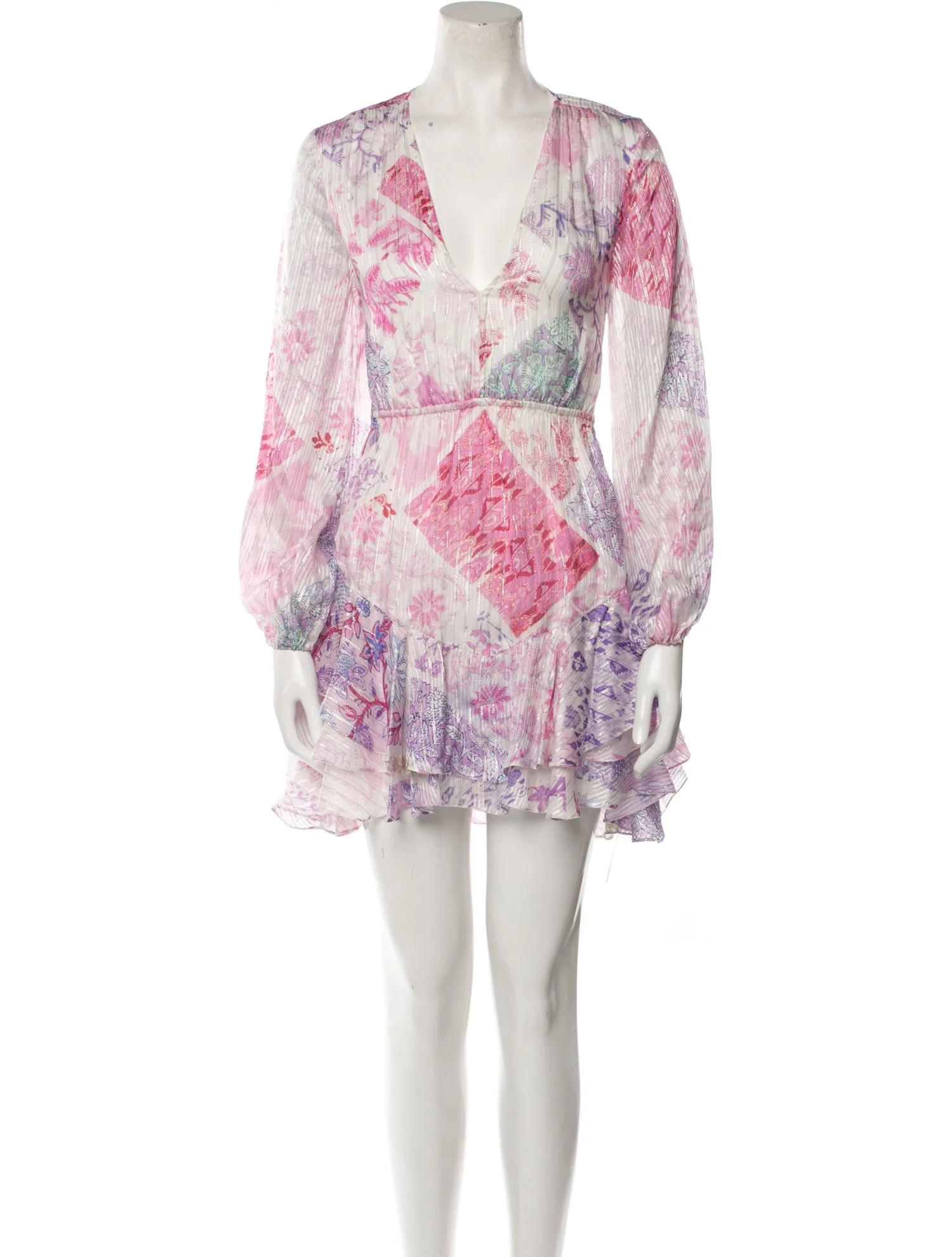 Paisley Print Mini Dress | The RealReal