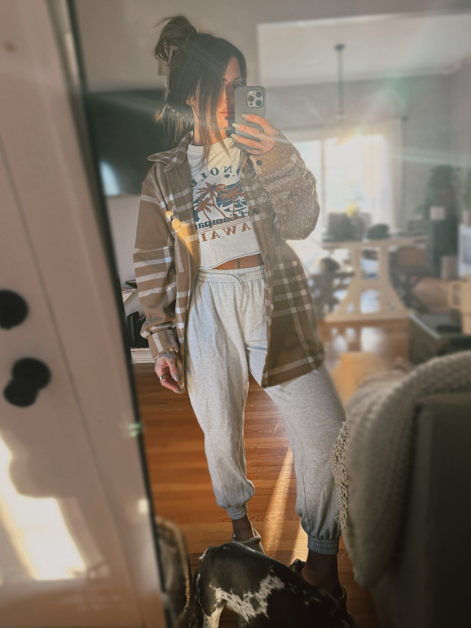 My go to item this winter - men’s flannels 😃